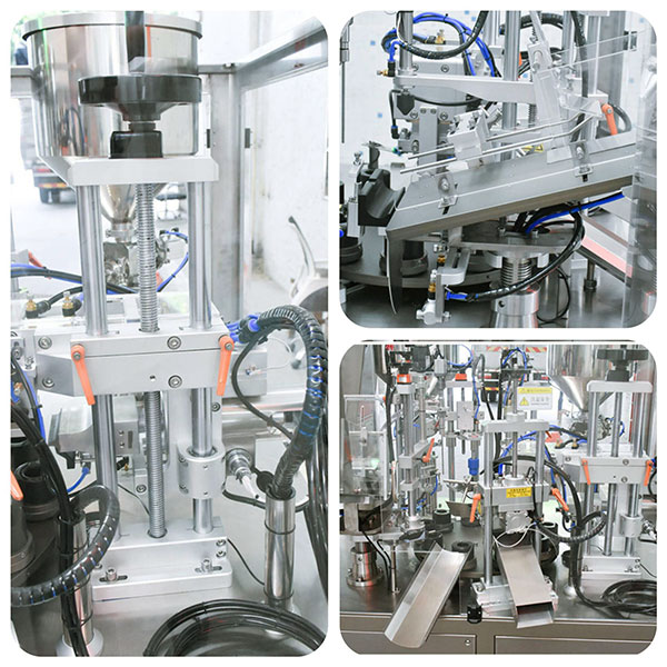 tube filling and sealing machine details