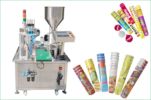 calippo tube filling and sealing machine