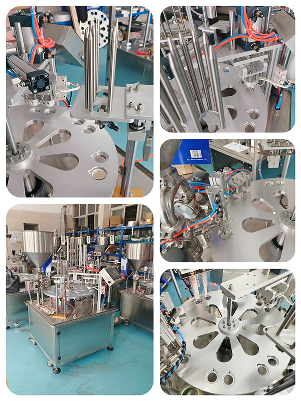 calippo tube filling and sealing machine details