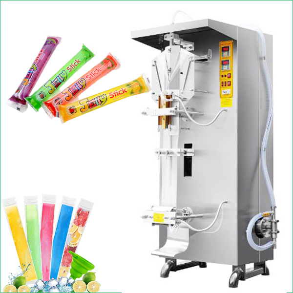 Automatic Ice Pop Jelly Strips Liquid Filling Sealing Packaging Machine