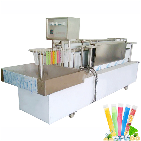 Semi Automatic Ice Pops Lolly Plastic Tube Filling And Sealing Machine