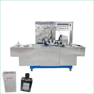 automatic cellophane wrapping machine for perfume
