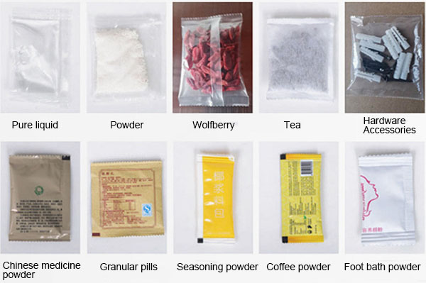 small tea packing machine applications