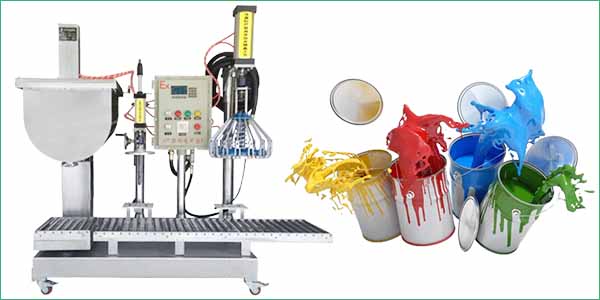 paint filling capping machine