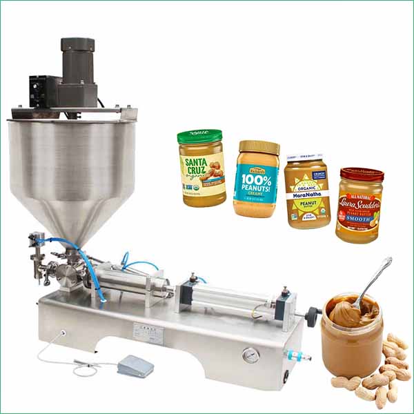 Commercial Peanut Butter Filling Machine For Viscous Liquids