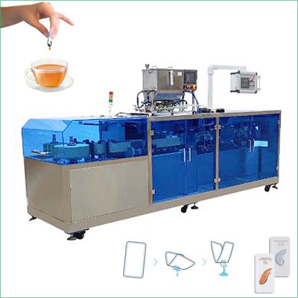 Card Type Easysnap Honey Liquids Filling Packaging Machine 80 pics/min