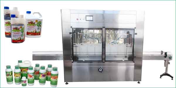 fertilizer liquid filling machine