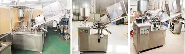 aluminum tube filling sealing machine details