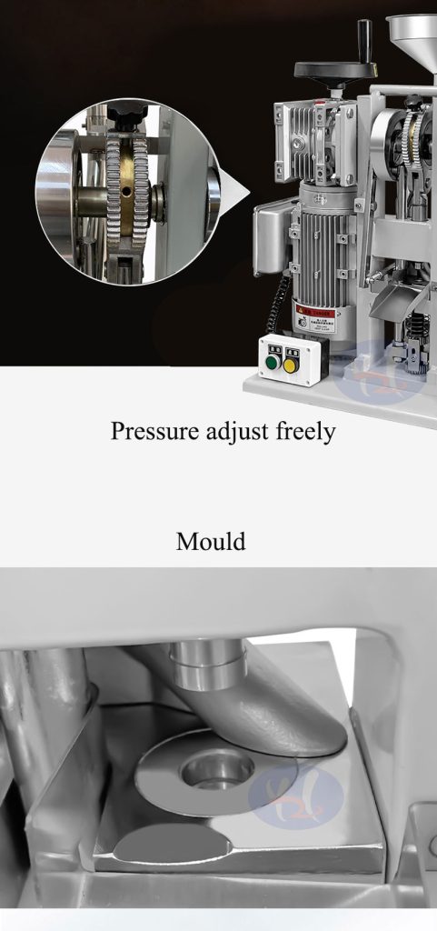 6 Single Station Tablet Press feature a
