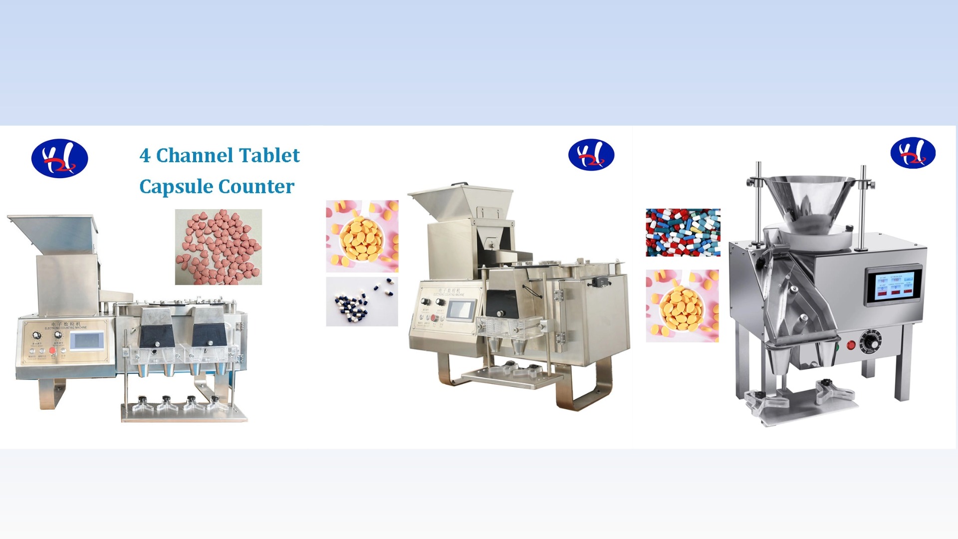 Tablet Counting Machine 3 types