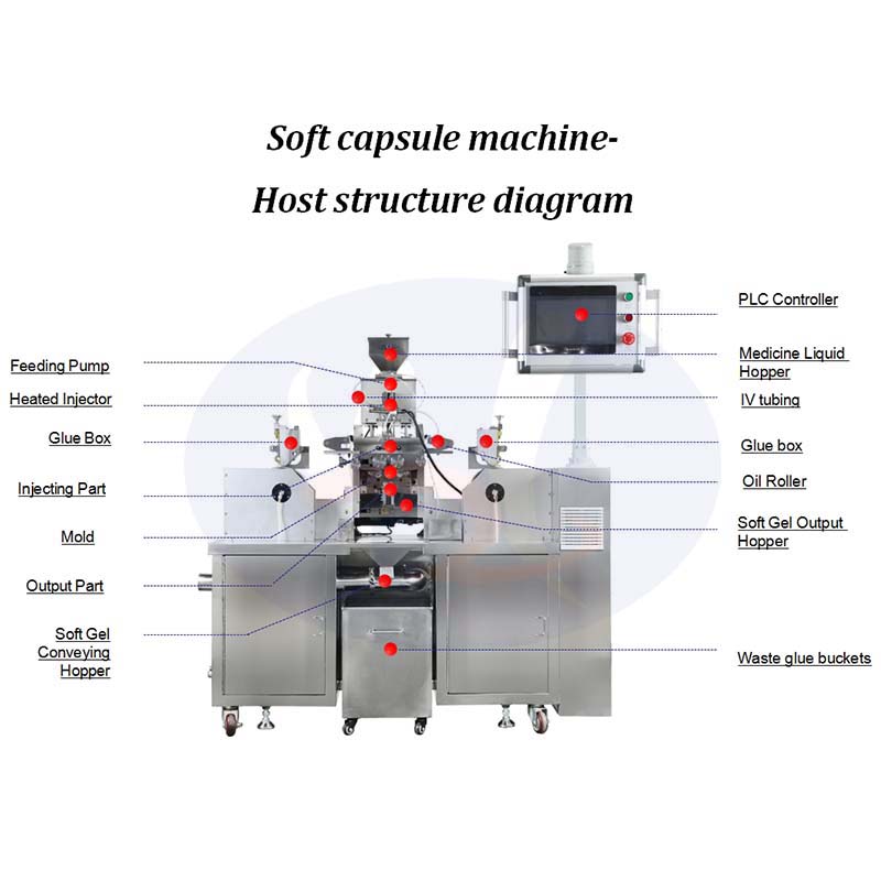 Soft Capsule Producing Equipment Structure